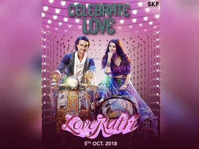 Here is the new colorful and vibrant motion poster of Loveratri!