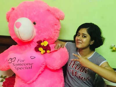 Ditipriya Roy gets a special surprise on her birthday