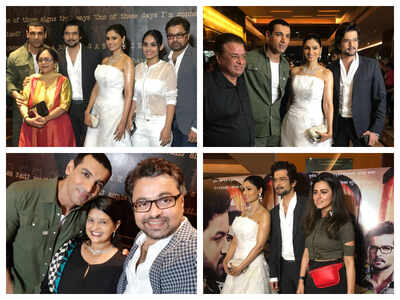 'Savita Damordar Paranjpe': John Abraham attends the screening of the film along with the star cast