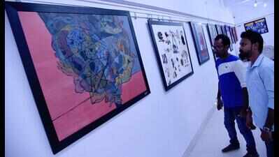‘Secular’ paintings draw attention in exhibition