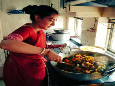 When Arpita Chatterjee cooked ‘bhog’ for Lakshmi Puja