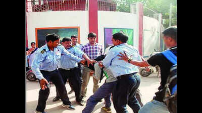 Protest at Dr Bhimrao Ambedkar University turns violent; registrar, chief proctor injured