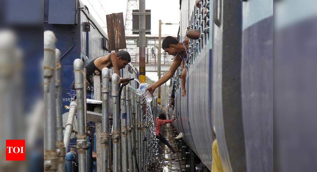 Water Woes In Trains Railways Comes Up With Plan To Fill Coaches With