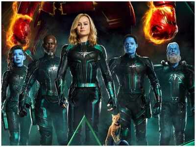 The international poster of ‘Captain Marvel’ gets a thumbs up from fans