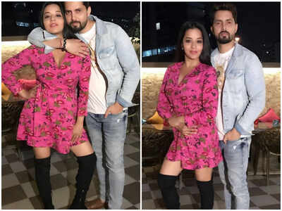 Valentine's Day: Bhojpuri star Monalisa shares adorable photos from her date night with hubby Vikrant Singh Rajput
