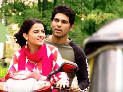 First single from Allu Sirish and Rukshar Dhillon's 'ABCD' 'Mella Mellaga' is funky!
