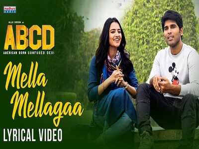 Allu Sirish, Niharika Konidela to launch ‘Mella Mellaga’ Single from ‘ABCD’