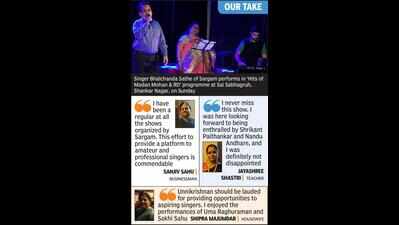 Hits of Madan Mohan and RD enthral audience