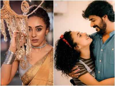 Monthiversary: Ex-Bigg Boss contestant Pearle Maaney flaunts love for fiance Srinish Aravind