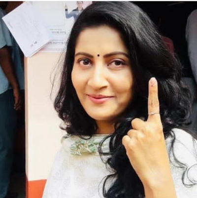 Odia celebrities cast their votes