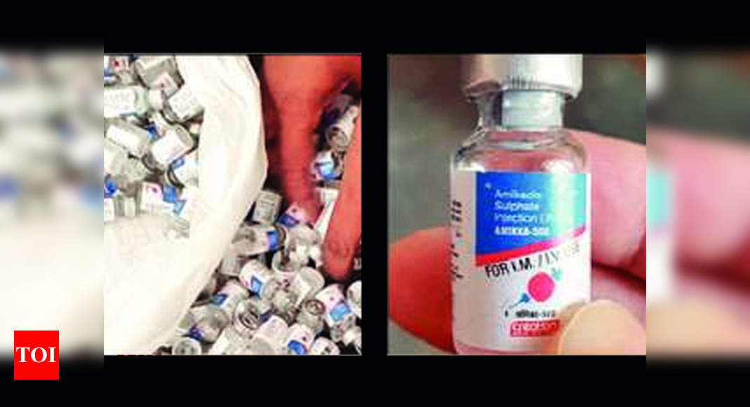 Nearly 10 000 Fake Antibiotic Vials Worth Rs 7 Lakh Recovered In Agra