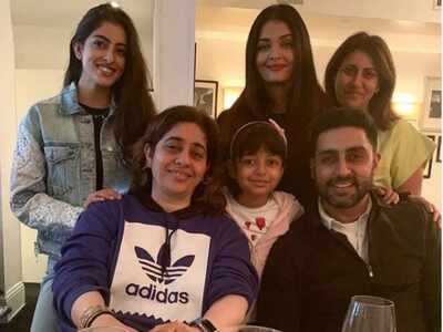 Navya Naveli Nanda spends quality time with her family