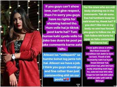 Parrvarish fame actress Aashika Bhatia's befitting reply to trolls who body shamed her