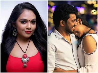 Kasthooriman's Rebecca Santhosh celebrates third anniversary with beau Sreejith; see picture