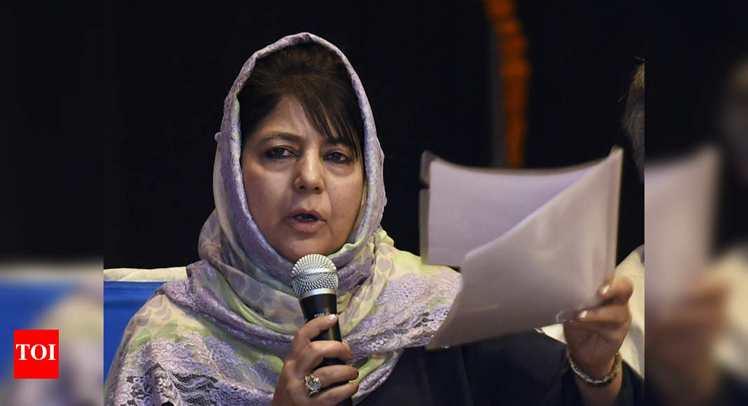 Mehbooba Mufti Appeals To Pm Modi Not To Tinker With J K S Special