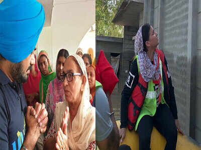Gurpreet Ghuggi and Himanshi Khurana volunteer to help the Punjab flood victims; pictures and videos inside