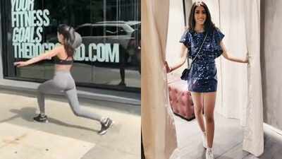 Amitabh Bachchan’s granddaughter Navya Naveli Nanda’s outdoor workout in New York will give you fitness inspiration!
