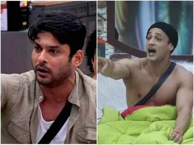 Bigg Boss 13 BFFs Asim Riaz And Sidharth Shukla Lock Horns Times Of