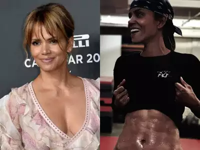 Revealed: How Halle Berry achieved her six-pack abs!