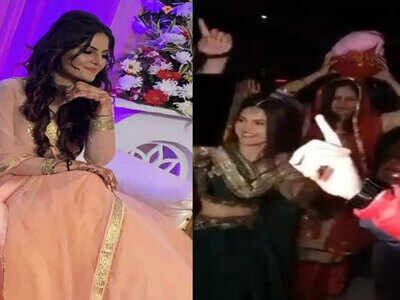 Watch: Bride-to-be Tanvi Nagi dances the night away at her pre-wedding ceremonies