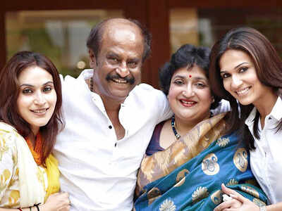 Rajinikanth's daughters Aishwaryaa and Soundarya share heartfelt messages for their superstar father on his 69th birthday