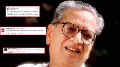 From Rishi Kapoor, Paresh Rawal to Mamata Banerjee, celebrities pay tribute to veteran actor Shriram Lagoo