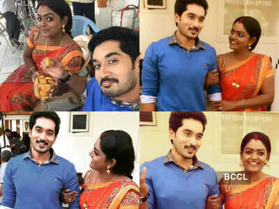 These candid BTS pictures of actors Nirupam and Premi Viswanath are proof of their crackling chemistry