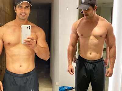 Gashmeer Mahajani flaunts his well-toned chiselled body in his latest mirror selfie