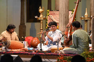 Amith Nadig's flute concert