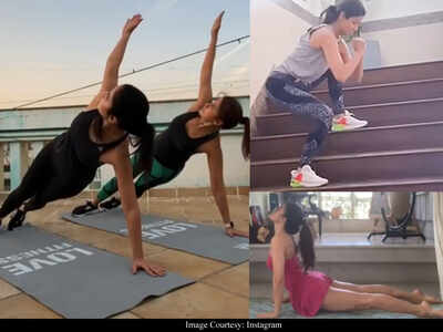 Katrina Kaif to Jacqueline Fernandez and Shilpa Shetty – Bollywood actresses are teaching fans how to workout at home amidst Coronavirus outbreak
