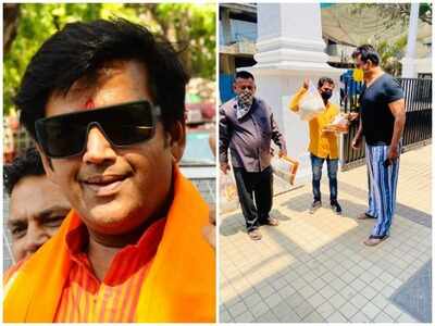 Ravi Kishan steps out to help the industry's wage-earning workers