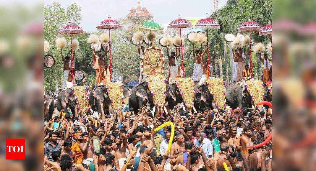 Covid Thrissur Pooram Called Off Kochi News Times Of India