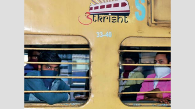 UP: Emotions run high as trains bring over 2,000 migrants home