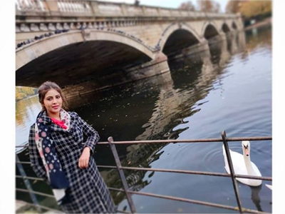 THIS picture shared by Sahar Afsha proves that she is missing her London trip