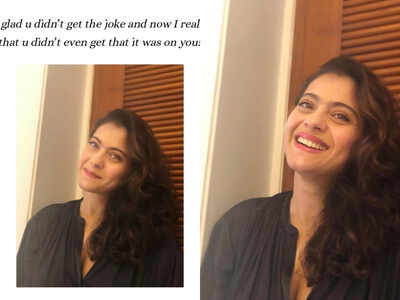 Kajol shares a hilarious yet relatable meme of herself on social media; see post here