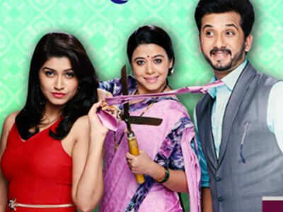 Mazhya Navryachi Bayko to air fresh episodes from today; a look at BTS pics
