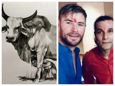 Photos: Randeep Hooda extends birthday wishes to Lord Krishna and Chris Hemsworth
