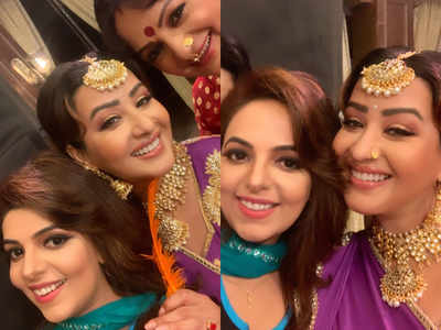 Shilpa Shinde And Sugandha Mishra Share Behind The Scenes Moments From