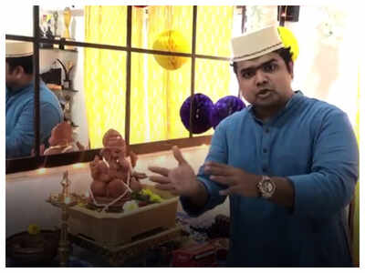 This Ganesh festival is different and special for actor Sameer Khandekar
