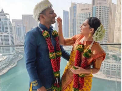 Yuva Dancing Queen judge Sonalee Kulkarni looks radiant and happy in this throwback video from her engagement