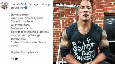 Dwayne Johnson opens up on his family's battle with COVID-19 in social media post, urges everyone to 'always wear a mask'