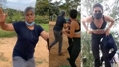 Kannada actor Samyuktha Hegde files complaint against AICC member Kavitha Reddy for assaulting her in a public park in Bengaluru