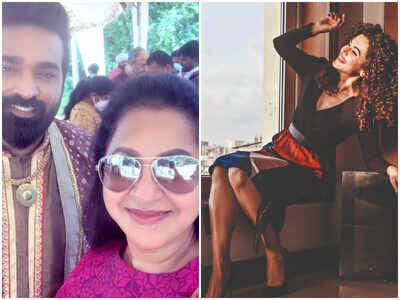 Taapsee and Vijay Sethupathi on a heritage trail in Jaipur