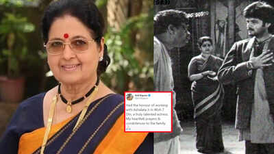 Anil Kapoor pays tribute to his 'Woh 7 Din' co-star Ashalata Wabgaonkar who dies of COVID-19