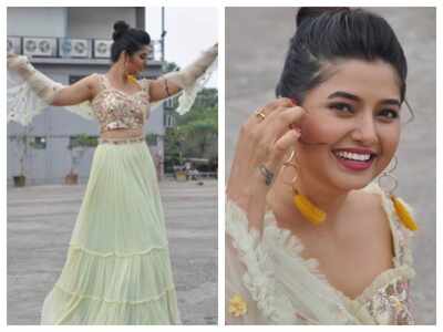 Prajakta Mali looks like a bride in THIS embroidered lehenga