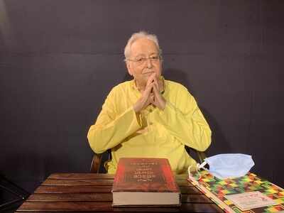 Soumitra Chattopadhyay’s recital of ‘Abol Tabol’ with animation VFX