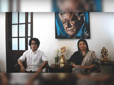 On Om Puri’s birth anniversary, his wife Nandita and son Ishaan launch a YouTube channel in memory of the legendary actor