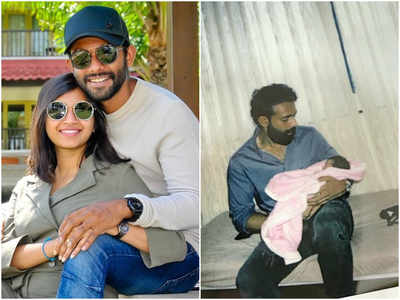 Arjun Ashokan and wife Nikhita welcome their first child!