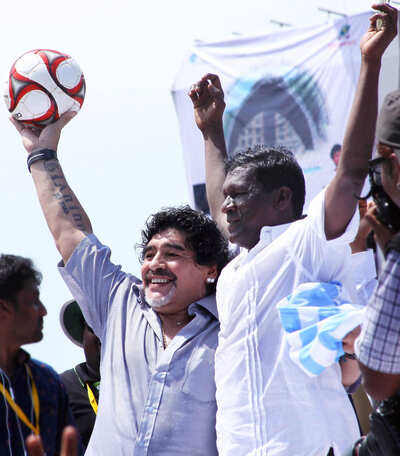 IM Vijayan: Maradona is my God and God doesn’t die