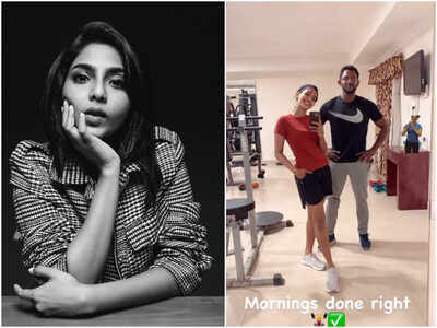 #TuesdayTip: Aishwarya Lekshmi shows how to start a day!